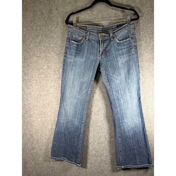 Citizens of Humanity Womens 30 Ingrid 002 Low Waist Flare Stretch Jeans Y2K - Picture 1 of 10